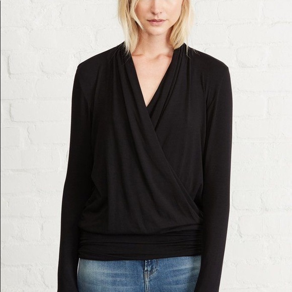 Amour Vert Angela Surplice Top - Picture 3 of 3